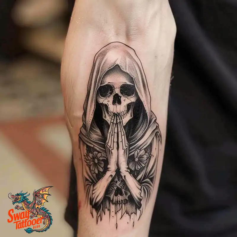 100 Grim Reaper Tattoo Designs: Meaning, Designs & Care 82 grim reaper11