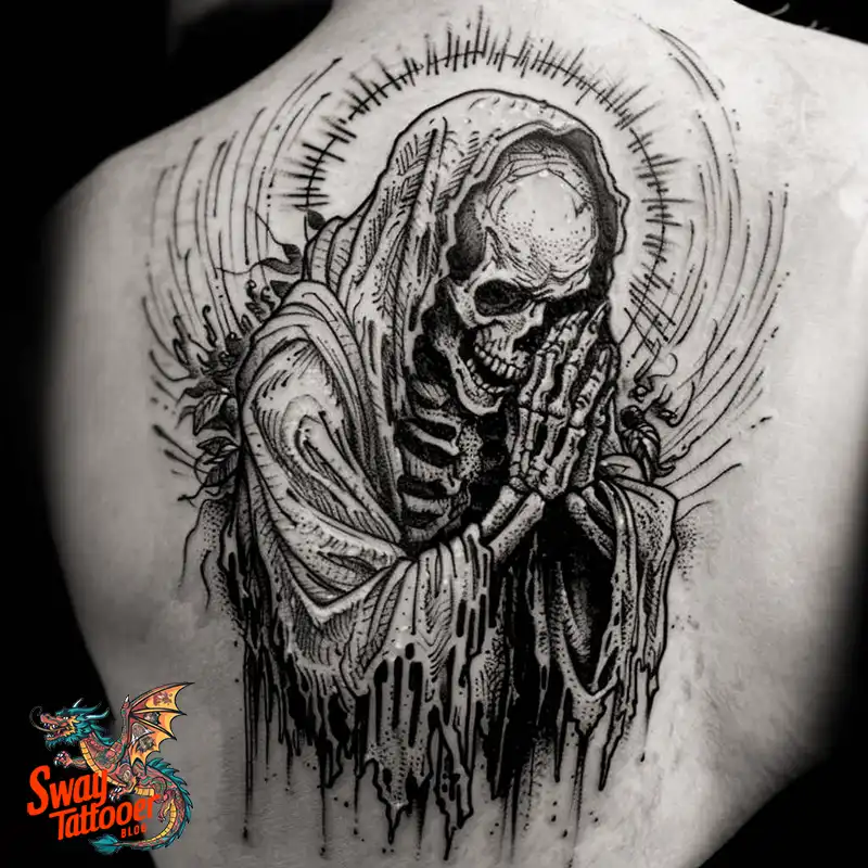 100 Grim Reaper Tattoo Designs: Meaning, Designs & Care 83 grim reaper12