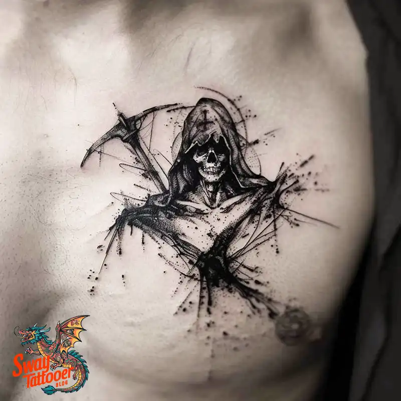 100 Grim Reaper Tattoo Designs: Meaning, Designs & Care 78 grim reaper21