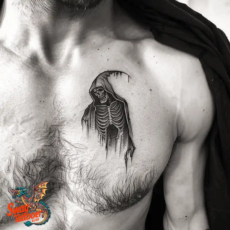100 Grim Reaper Tattoo Designs: Meaning, Designs & Care 77 grim reaper22