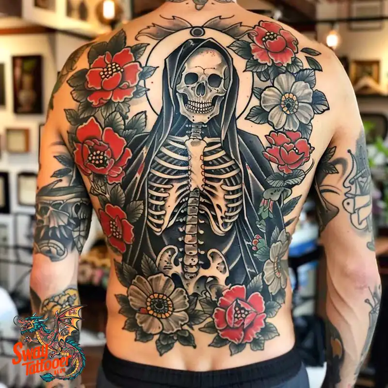 100 Grim Reaper Tattoo Designs: Meaning, Designs & Care 67 grim reaper32