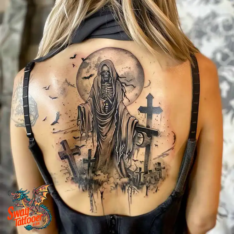 100 Grim Reaper Tattoo Designs: Meaning, Designs & Care 56 Grim Reaper Tattoo