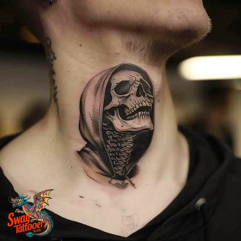 100 Grim Reaper Tattoo Designs: Meaning, Designs & Care 92 grim reaper7