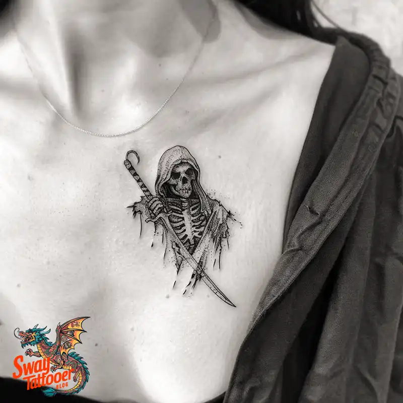 100 Grim Reaper Tattoo Designs: Meaning, Designs & Care 29 Grim Reaper Tattoo Designs