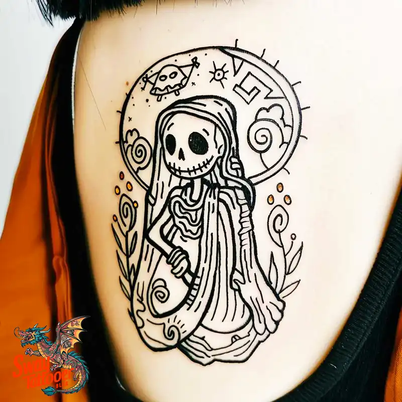 100 Grim Reaper Tattoo Designs: Meaning, Designs & Care 16 Grim Reaper Tattoo Designs