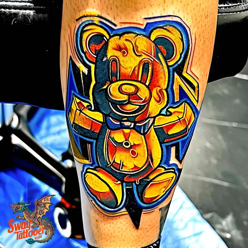100 Gummy Bear Tattoo Designs: Meaning, Style and Aftercare 75 gummy bear17
