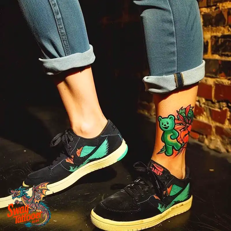 100 Gummy Bear Tattoo Designs: Meaning, Style and Aftercare 76 gummy bear18