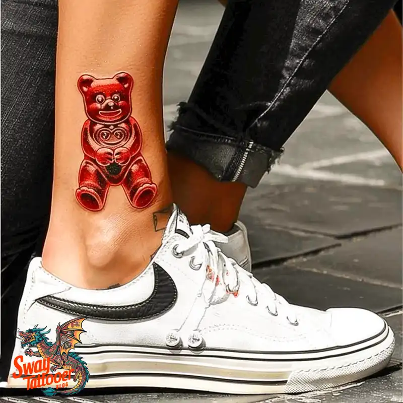 100 Gummy Bear Tattoo Designs: Meaning, Style and Aftercare 77 gummy bear19