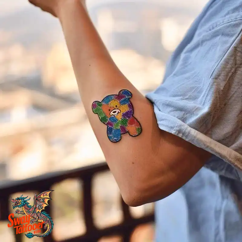 100 Gummy Bear Tattoo Designs: Meaning, Style and Aftercare 71 gummy bear22