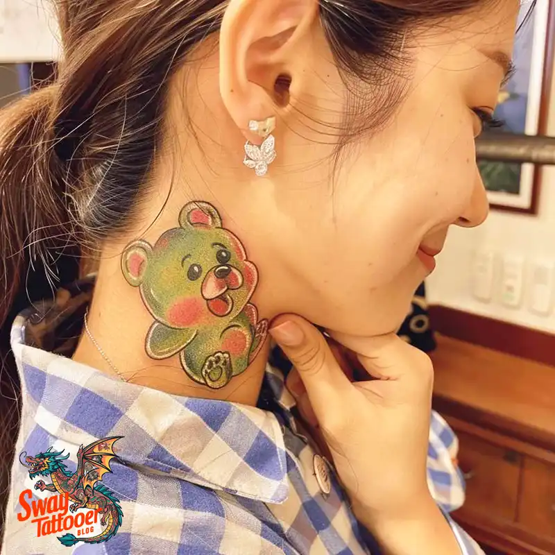 100 Gummy Bear Tattoo Designs: Meaning, Style and Aftercare 61 gummy bear27