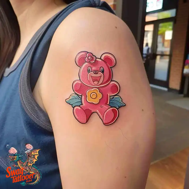 100 Gummy Bear Tattoo Designs: Meaning, Style and Aftercare 44 Gummy Bear Tattoo