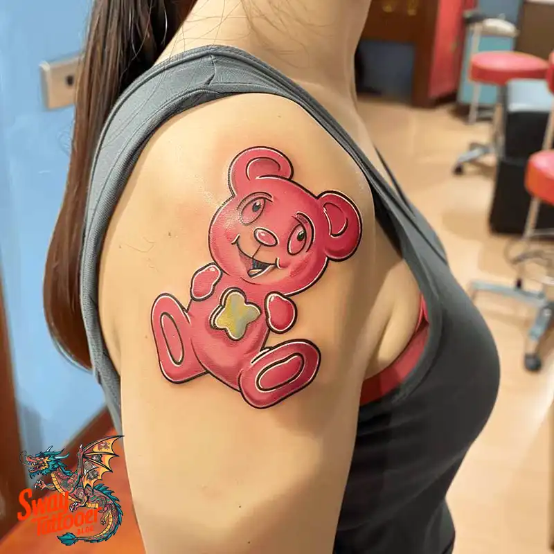 100 Gummy Bear Tattoo Designs: Meaning, Style and Aftercare 43 Gummy Bear Tattoo