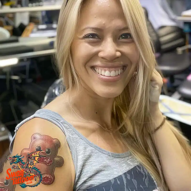 100 Gummy Bear Tattoo Designs: Meaning, Style and Aftercare 41 Gummy Bear Tattoo