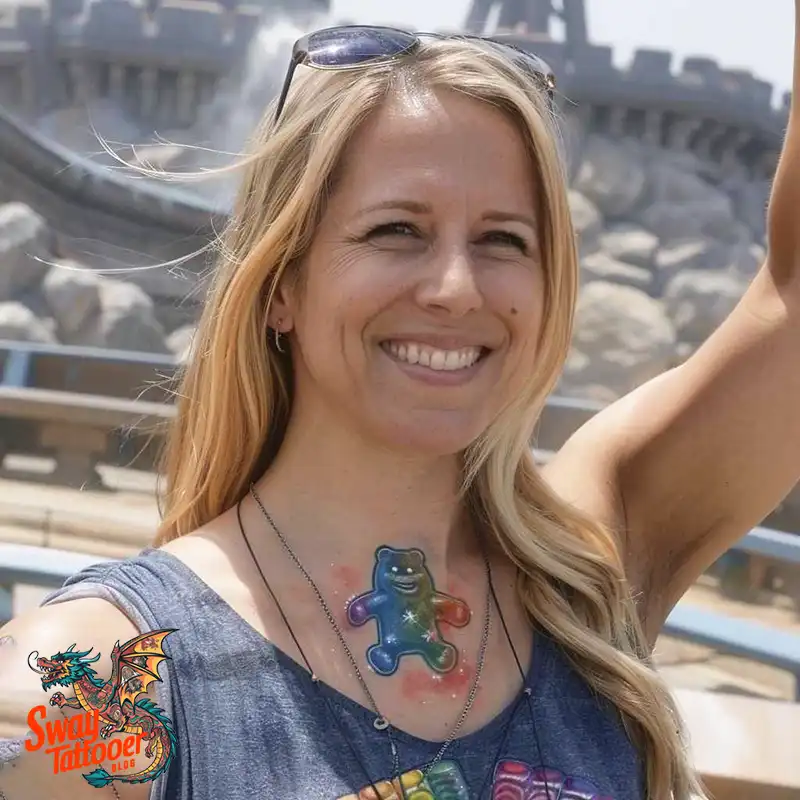 100 Gummy Bear Tattoo Designs: Meaning, Style and Aftercare 40 Gummy Bear Tattoo