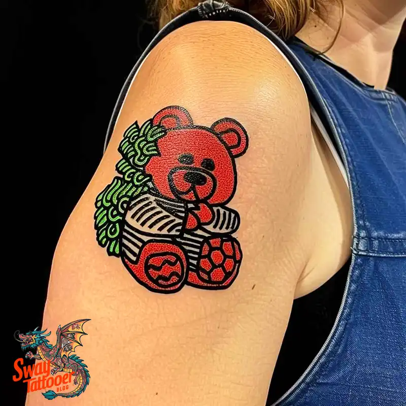 100 Gummy Bear Tattoo Designs: Meaning, Style and Aftercare 38 Gummy Bear Tattoo
