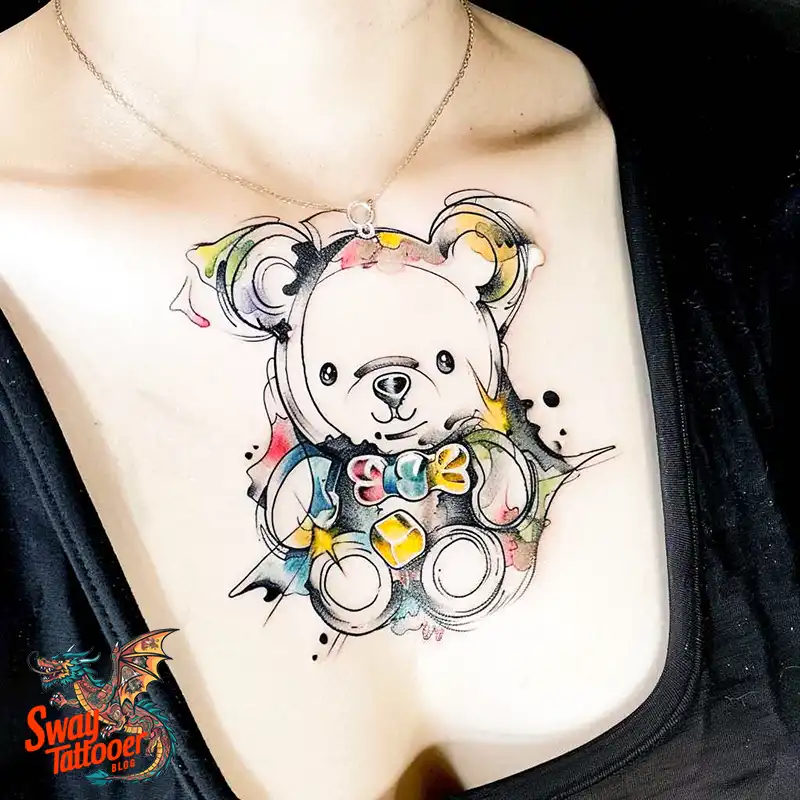 100 Gummy Bear Tattoo Designs: Meaning, Style and Aftercare 34 Gummy Bear Tattoo