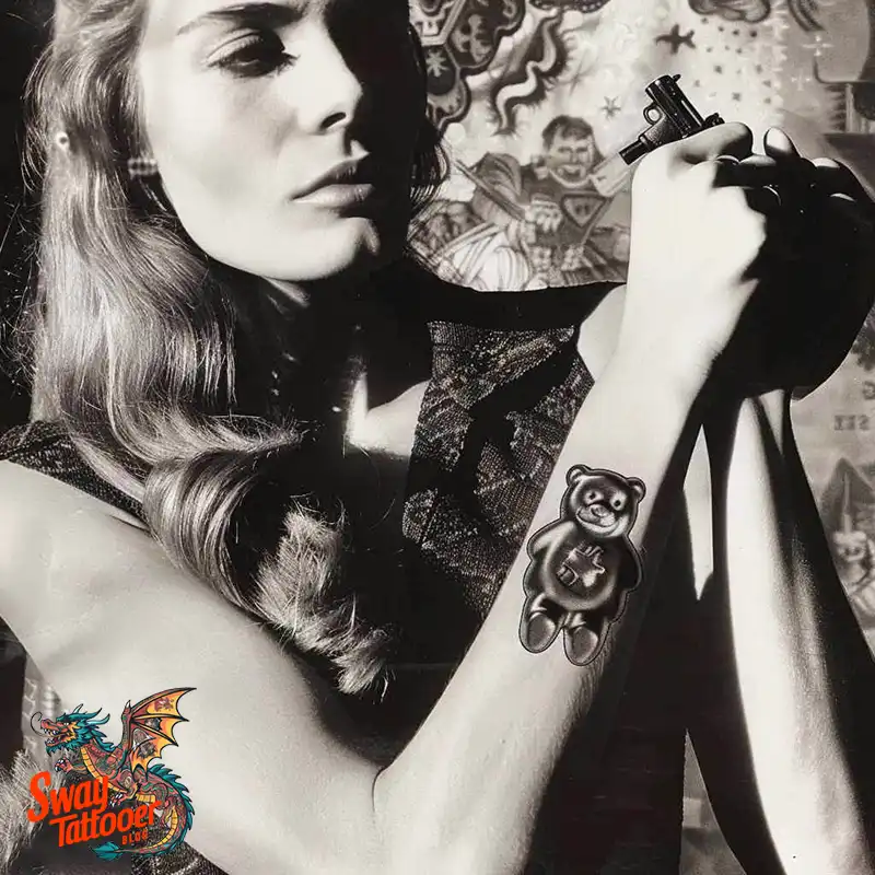 100 Gummy Bear Tattoo Designs: Meaning, Style and Aftercare 26 Gummy Bear Tattoo