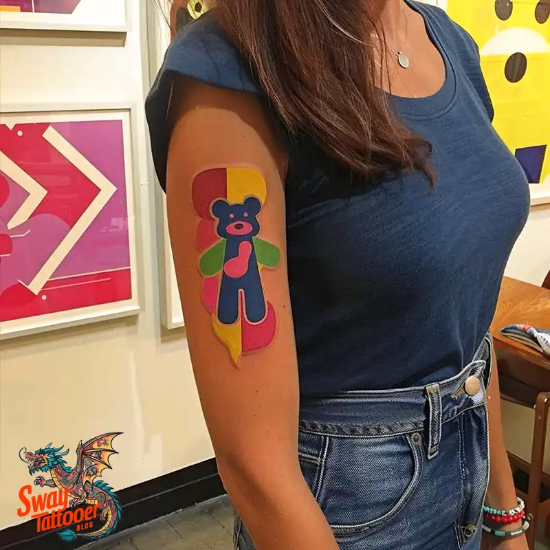 100 Gummy Bear Tattoo Designs: Meaning, Style and Aftercare 30 Gummy Bear Tattoo Designs