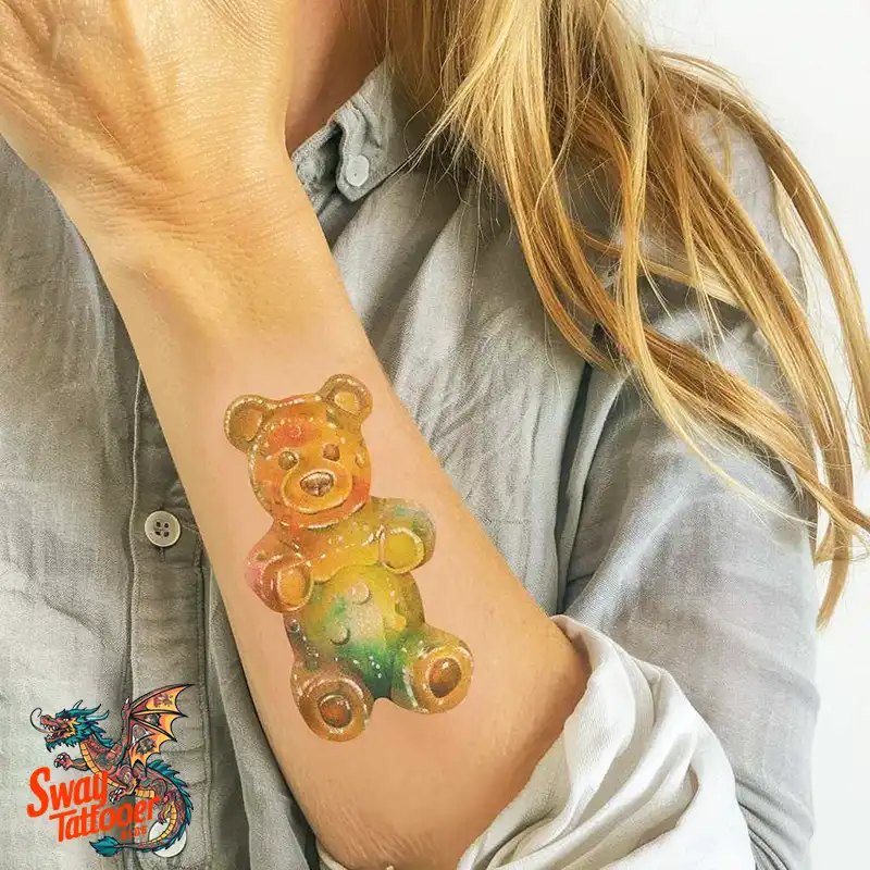 100 Gummy Bear Tattoo Designs: Meaning, Style and Aftercare 22 Gummy Bear Tattoo Designs
