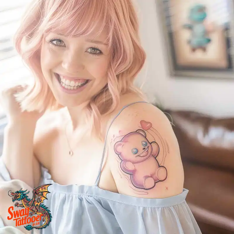 100 Gummy Bear Tattoo Designs: Meaning, Style and Aftercare 19 Gummy Bear Tattoo Designs