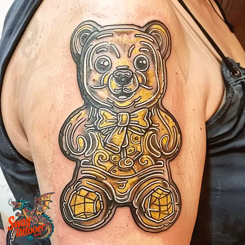100 Gummy Bear Tattoo Designs: Meaning, Style and Aftercare 15 Gummy Bear Tattoo Designs
