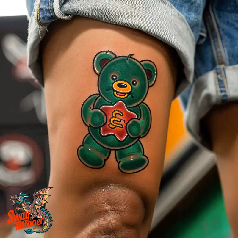 100 Gummy Bear Tattoo Designs: Meaning, Style and Aftercare 9 Gummy Bear Tattoo Designs