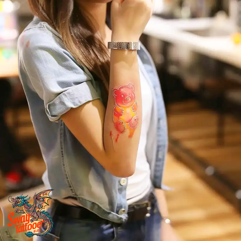 100 Gummy Bear Tattoo Designs: Meaning, Style and Aftercare 6 Gummy Bear Tattoo Designs