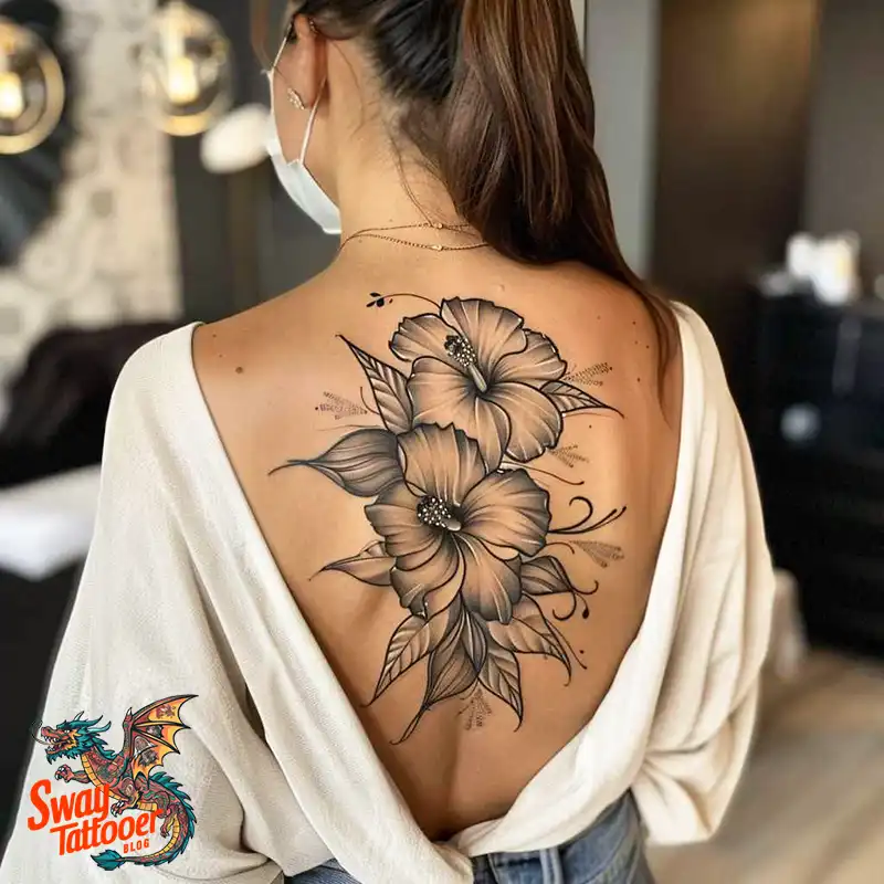 Hibiscus Flower Tattoo