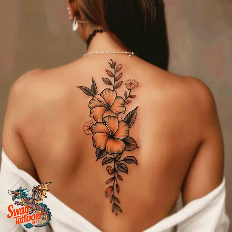 Hibiscus Flower Tattoo