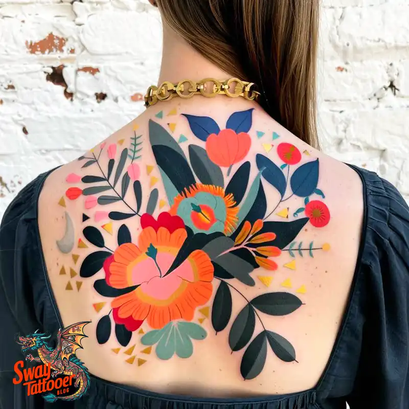 Hibiscus Flower Tattoo