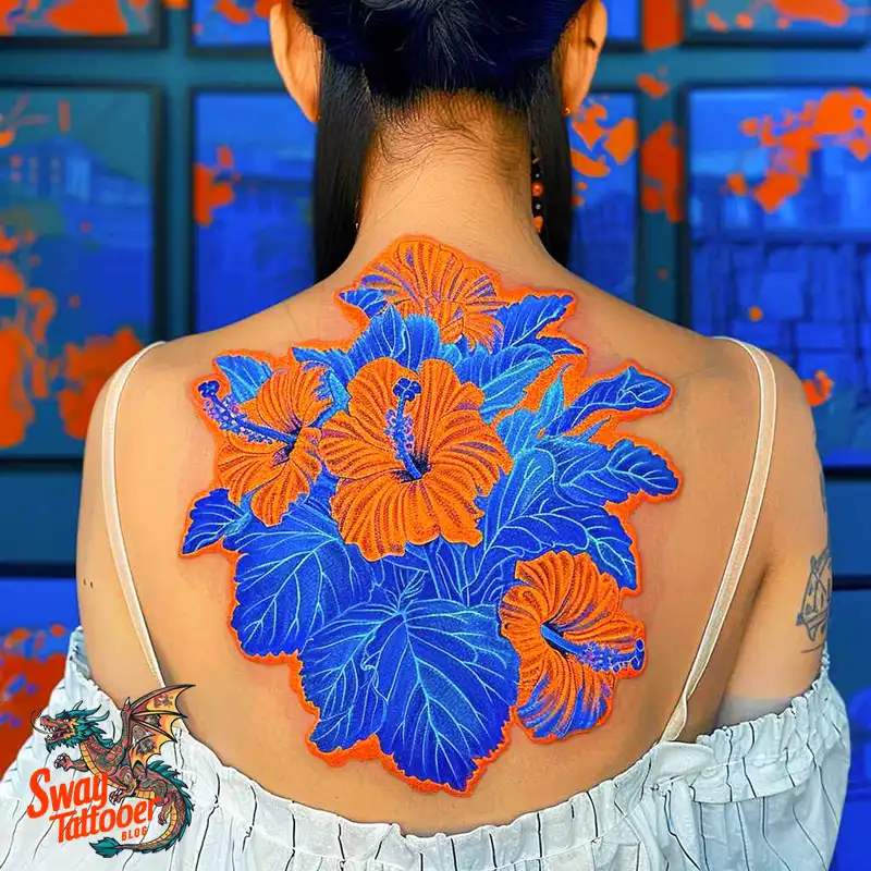 Hibiscus Flower Tattoo