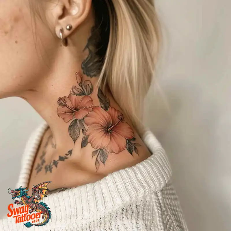 Hibiscus Flower Tattoo