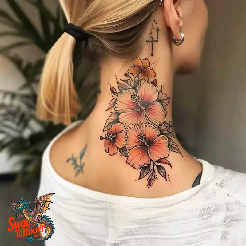 Hibiscus Flower Tattoo