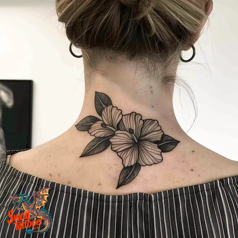 Hibiscus Flower Tattoo