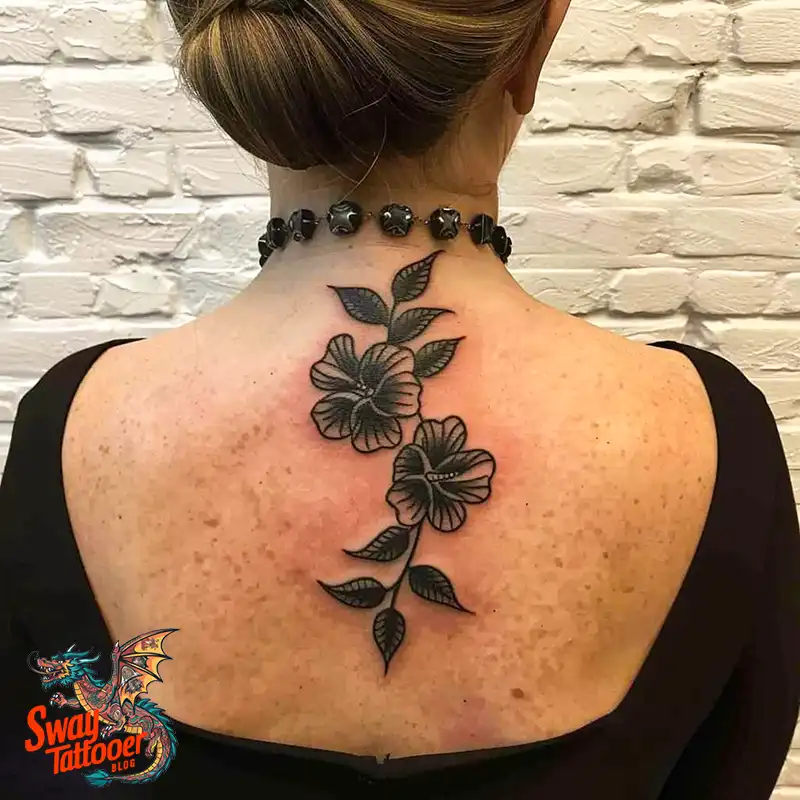 Hibiscus Flower Tattoo