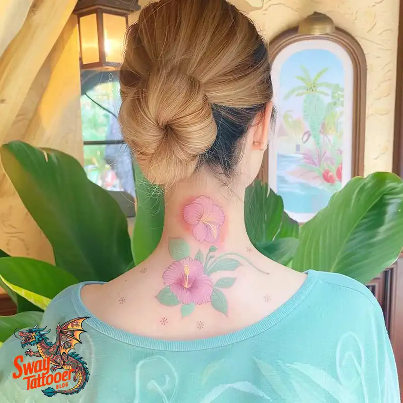 Hibiscus Flower Tattoo