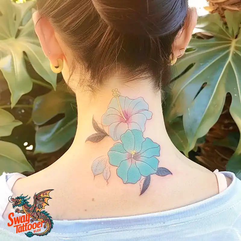 Hibiscus Flower Tattoo