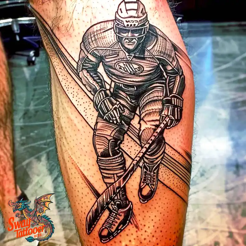 Hockey Tattoo Designs