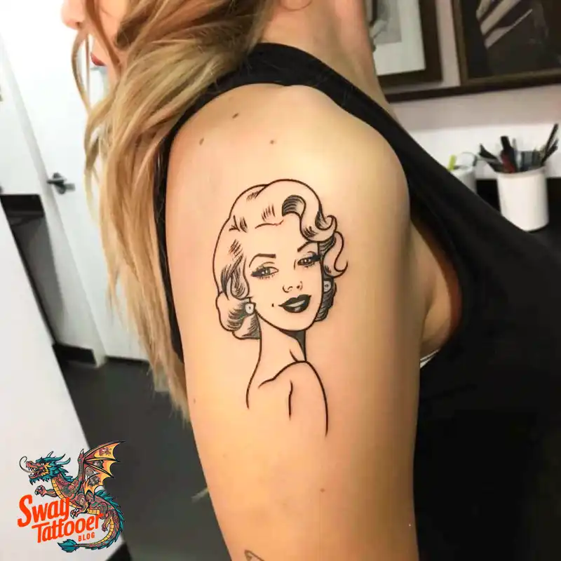 Marilyn Monroe Tattoo