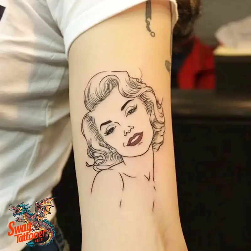 Marilyn Monroe Tattoo
