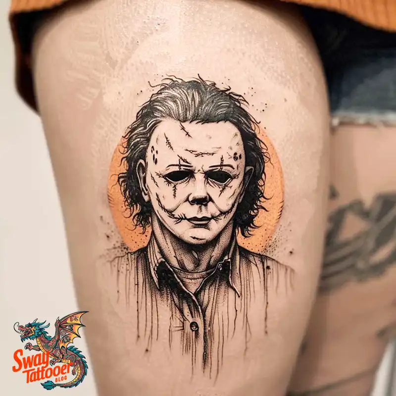 70 Michael Myers Tattoo Designs, Symbolism, and Style 59 michael myers12