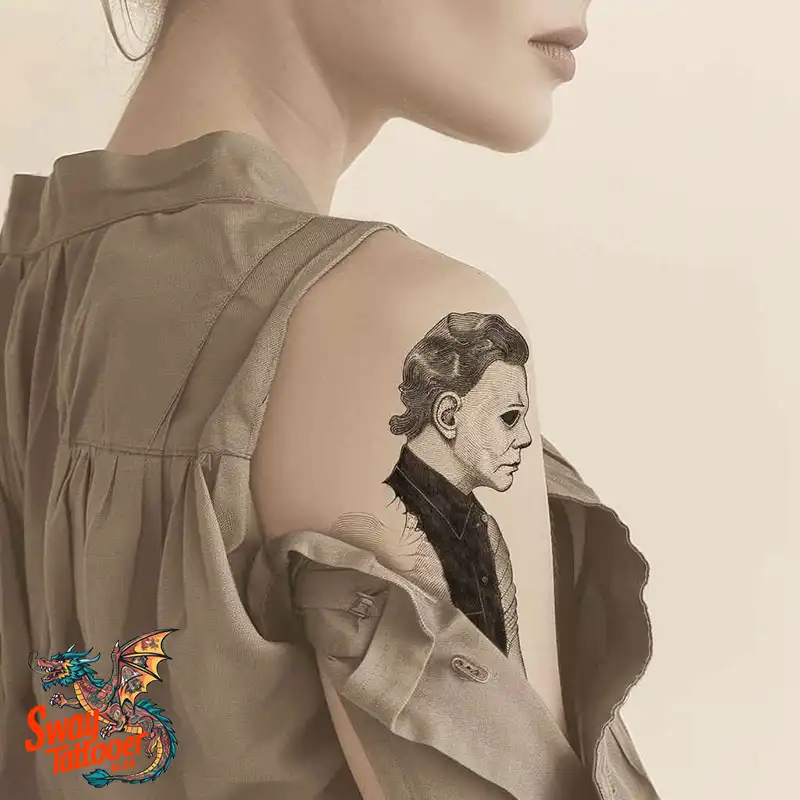 70 Michael Myers Tattoo Designs, Symbolism, and Style 48 michael myers tattoo