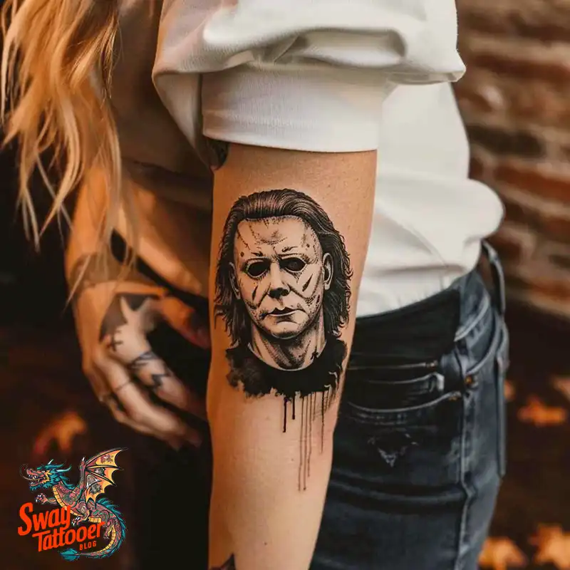 70 Michael Myers Tattoo Designs, Symbolism, and Style 45 michael myers tattoo