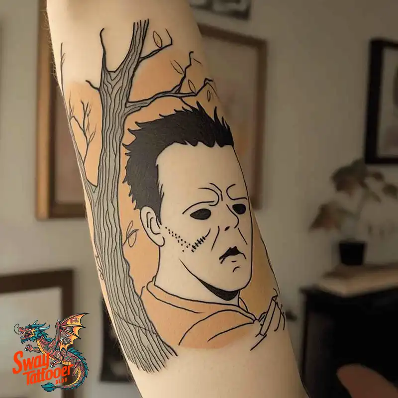 70 Michael Myers Tattoo Designs, Symbolism, and Style 44 michael myers tattoo