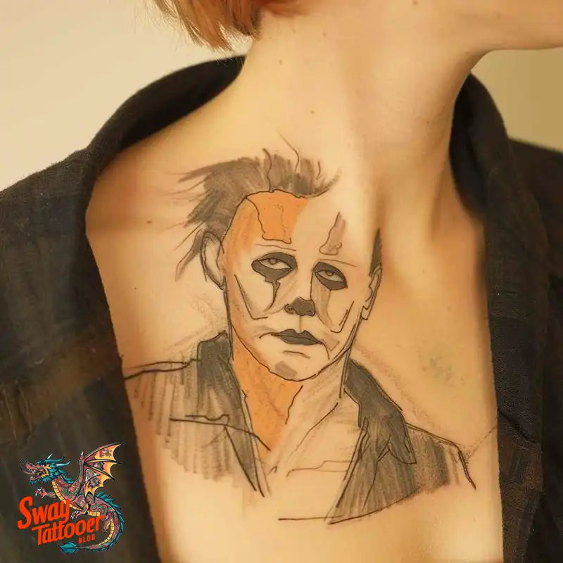 70 Michael Myers Tattoo Designs, Symbolism, and Style 37 michael myers tattoo