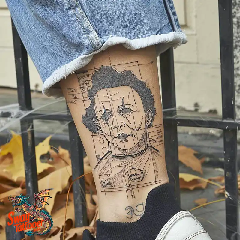70 Michael Myers Tattoo Designs, Symbolism, and Style 40 michael myers tattoo