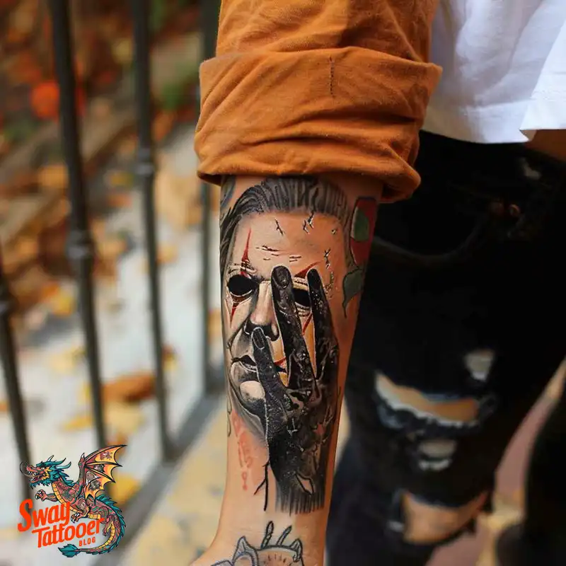 70 Michael Myers Tattoo Designs, Symbolism, and Style 27 michael myers tattoo
