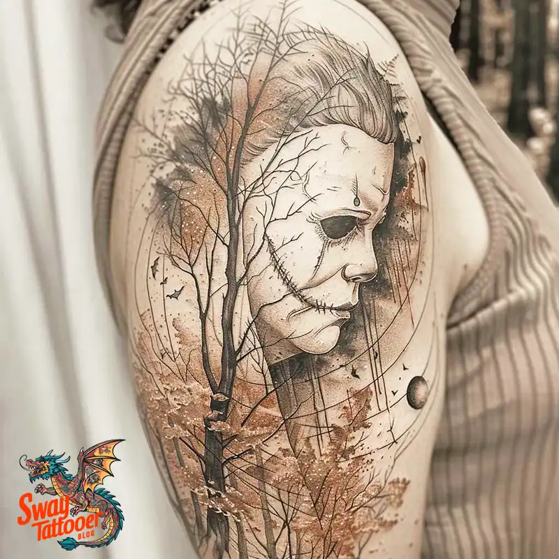 70 Michael Myers Tattoo Designs, Symbolism, and Style 24 michael myers tattoo