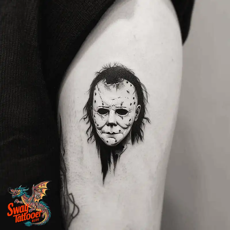 70 Michael Myers Tattoo Designs, Symbolism, and Style 14 michael myers tattoo