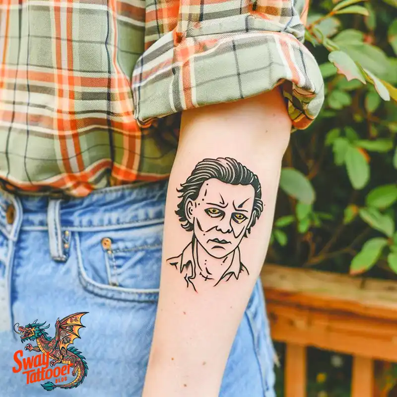 70 Michael Myers Tattoo Designs, Symbolism, and Style 12 michael myers tattoo